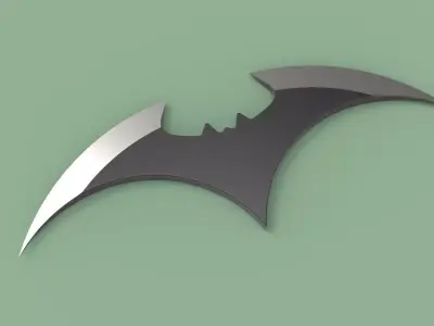 Batarang version 4 3D model