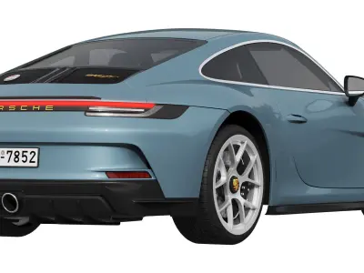 Porsche 911 S-T 3D model