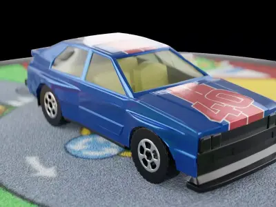 Audi Quattro Matchbox  3D model