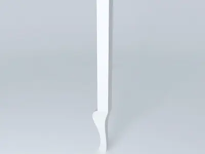 Table leg model Free 3D model