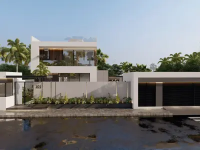 Sketchup Modern Villa Design  3D model