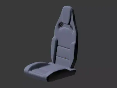 AMG Performance Seat for 3D Printing  3D print model