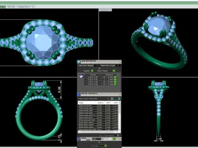3D CAD NJ-1503-Ring 3D print model