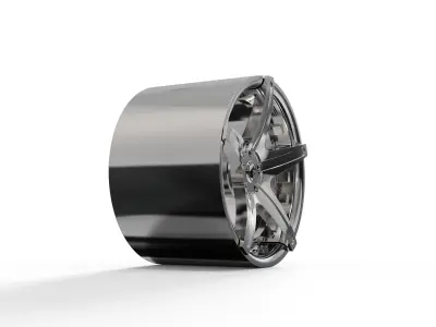 forgiato Aggio-ECL concave wheel 3D print model