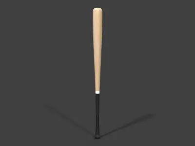 Baseball Bat Free low-poly 3D model