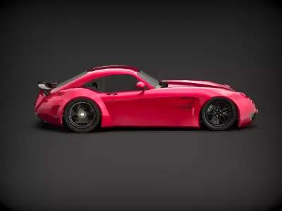 wiesmann mf5 roadster 3d model  3D model