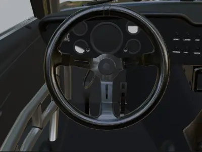 Ford Mustang HONIGAN for Ken Block Monster 3D Model 3D model