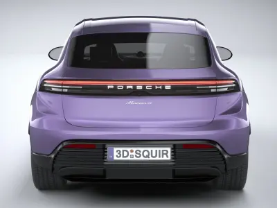Porsche Macan 2025 3D model