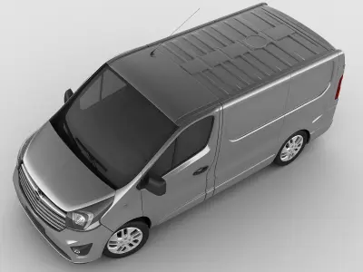 Opel Vauxhall Vivaro 2015 3D model