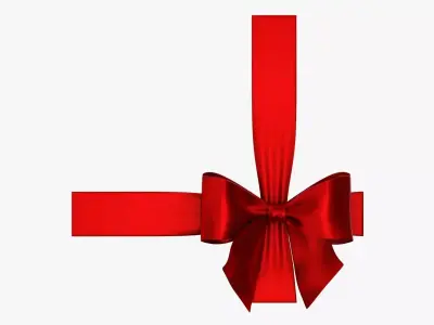 Wrapping bow 04 3D model