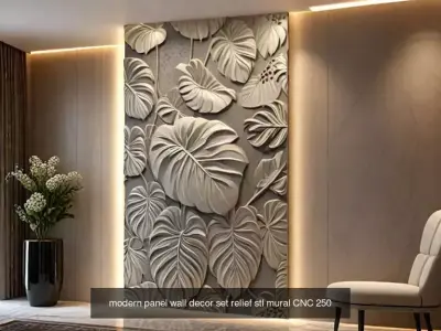 Premium 3D Panels CNC Print Ready Vol 5 3D Model Collection