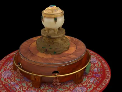 Chinese treasure bowel  3D model