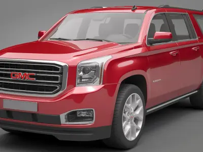 GMC Yukon 2014 3D model