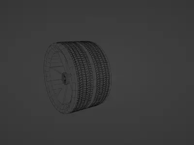 Tire Model 3D model