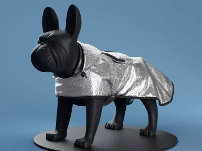 Mondog Cape Poldo Dog Couture v2 3D model