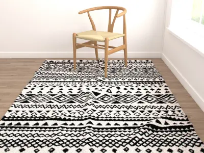 Rugs No 540 Low-poly 3D model