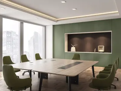 Super Hub Office  Vol 06 Low-poly 3D model