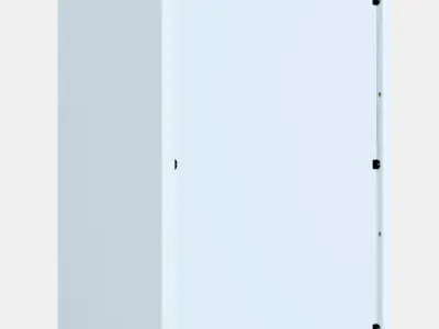 EKET Cabinet w door and 1 shelf 1 Low-poly 3D model