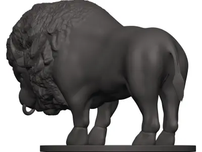Bison 3D model