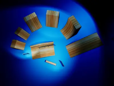 Skate Park Props  Low-poly 3D model