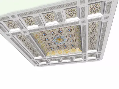 Islamic Ceiling Design 3D model