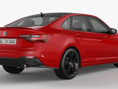 Volkswagen Jetta GLI 2022 3D model