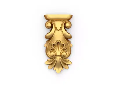 Classic decor ornament 09 3D print model