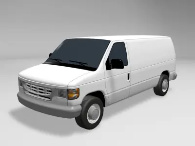 Panel Van 3D model
