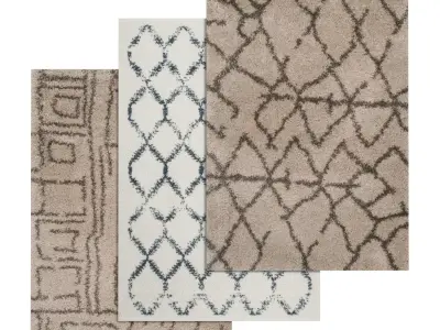 Rug Set 2283 3D model