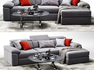 VAVICCI Diamante Corner Sofa 3D model