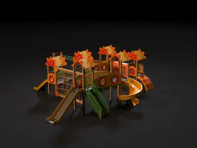 Children playground 3D model