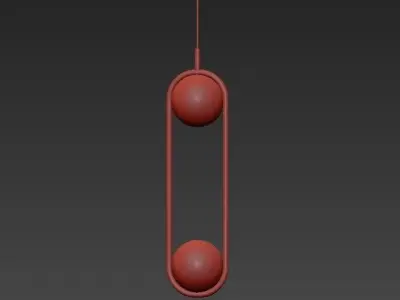 Pentand lamp B Lux C Ball S2 3D model