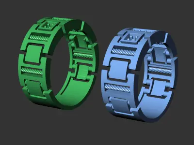 marriage jeweler ring Free 3D print model