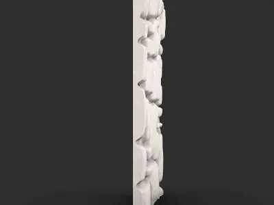 Stone Wall Kitbash Part Detail 3D print model