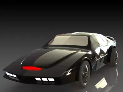Pontiac Firebird Kitt Free 3D print model