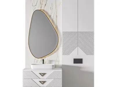 Luxury Bathroom 107 3D model