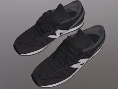 NEW BALANCE 999 SHOES PBR Low-poly 3D model