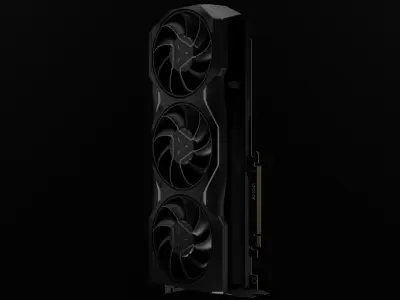 AMD Radeon RX 7900 XTX 3D model