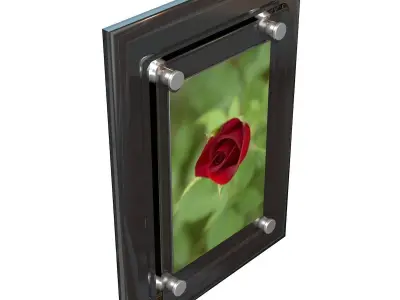 Glass Photoframe 3D model