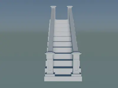 Staircase 3D print model