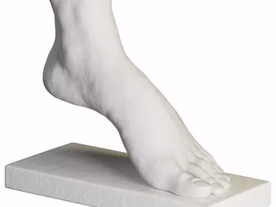foot sculpture 3D model