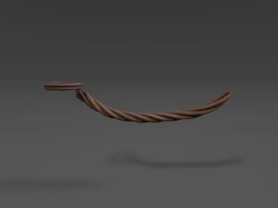 Bridge Riot Style Low-poly 3D model