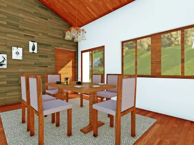 House Interior and Exterior  3D model