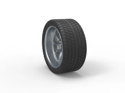Sport wheel 10 3D print model