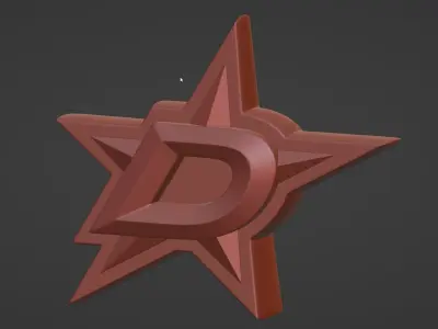 Dallas Stars Cup 3D print model