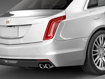 Cadillac CT6 CG 2016 3D model