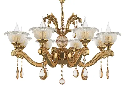 MD 55177-8 Osgona Chandelier 3D model