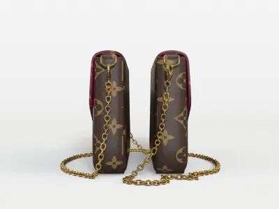 louis vuitton POCHETTE FELICIE  3D model