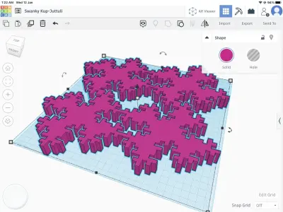 Block space separator stl file  3D print model