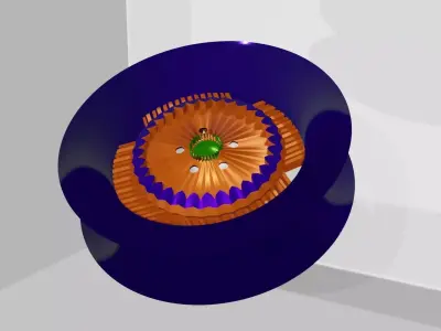 Car wheel Rim by ZeeG 3D model